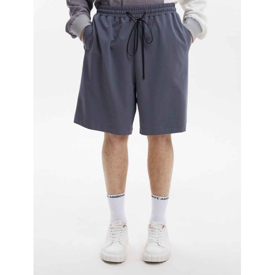 Wide Stretch Waist Basic Jogger Shorts Wide Stretch Waist Basic Jogger Shorts