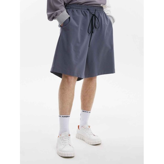 Wide Stretch Waist Basic Jogger Shorts Wide Stretch Waist Basic Jogger Shorts