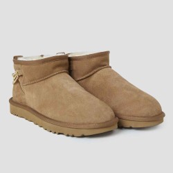Chain Strap Ankle Boots