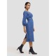 Bishop Sleeve Denim Dress Bishop Sleeve Denim Dress