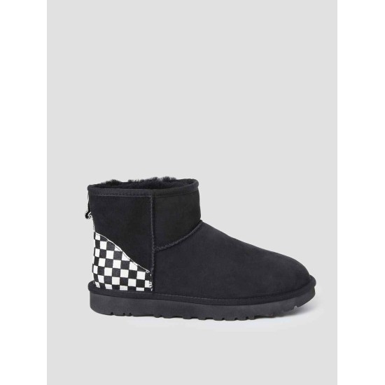 Checkerboard Pattern Boots Checkerboard Pattern Boots