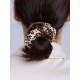 Silk Two-Tone Leopard Scrunchie Silk Two-Tone Leopard Scrunchie