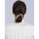 Silk Two-Tone Leopard Scrunchie Silk Two-Tone Leopard Scrunchie