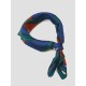 Painterly Floral Print Silk Scarf Painterly Floral Print Silk Scarf