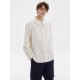 Basic Linen Blend Long Sleeve Shirt Basic Linen Blend Long Sleeve Shirt