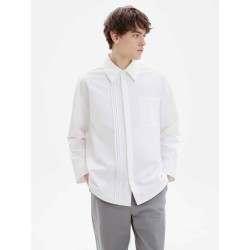 Classic Comfy Pocket Shirt With Pleat Detail