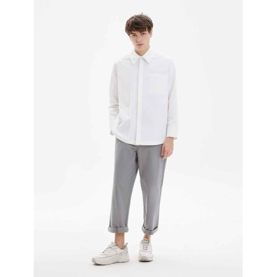 Classic Comfy Pocket Shirt With Pleat Detail Classic Comfy Pocket Shirt With Pleat Detail