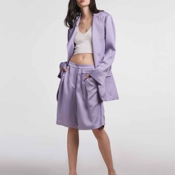 Casual Acetate Baggy Shorts