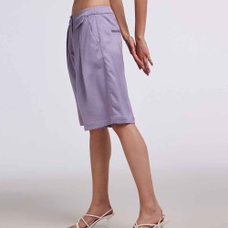 Casual Acetate Baggy Shorts
