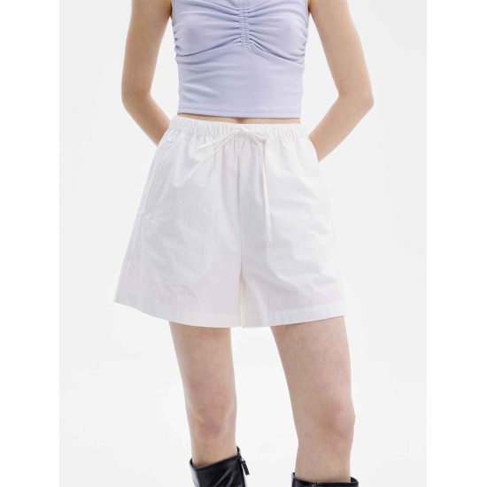 Basic Stretch Waist Pure Cotton Shorts Basic Stretch Waist Pure Cotton Shorts