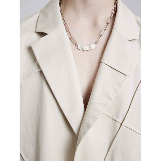 Cotton Criss-Cross Blazer Cotton Criss-Cross Blazer