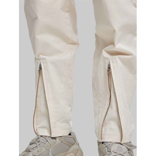 Tapered Pants With Shin Zippers Tapered Pants With Shin Zippers