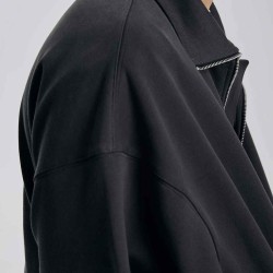 Plain Half-Zip Sweatshirt
