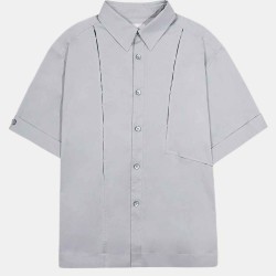 Breathable Nylon Paneled Shirt
