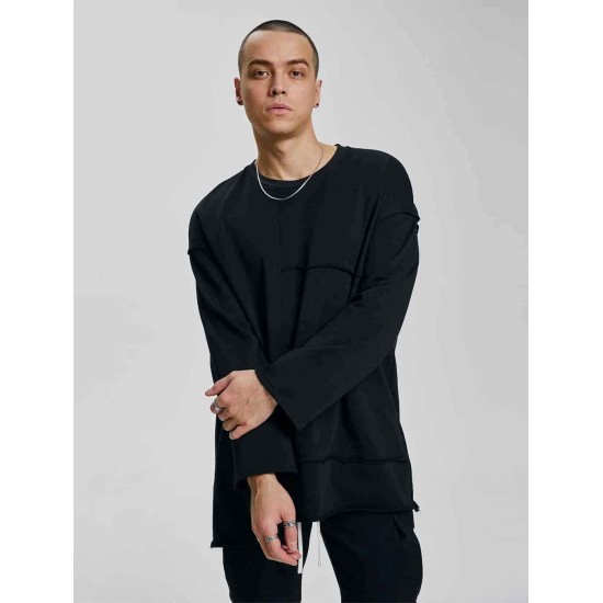 Paneled Long-Sleeve T-shirt Paneled Long-Sleeve T-shirt