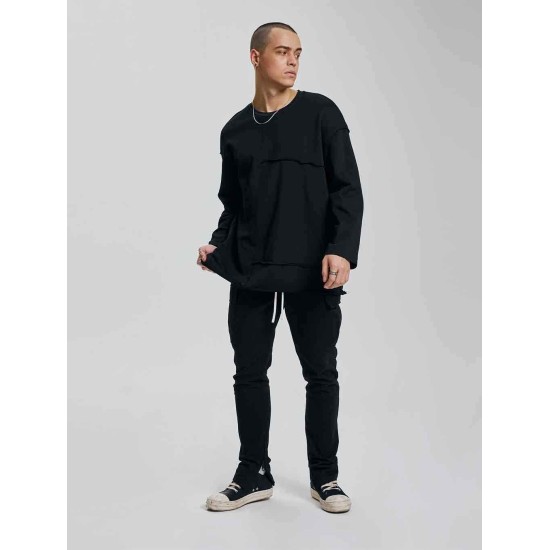 Paneled Long-Sleeve T-shirt Paneled Long-Sleeve T-shirt