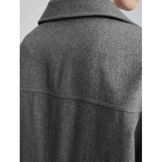 Double Zipper Wool Coat Double Zipper Wool Coat