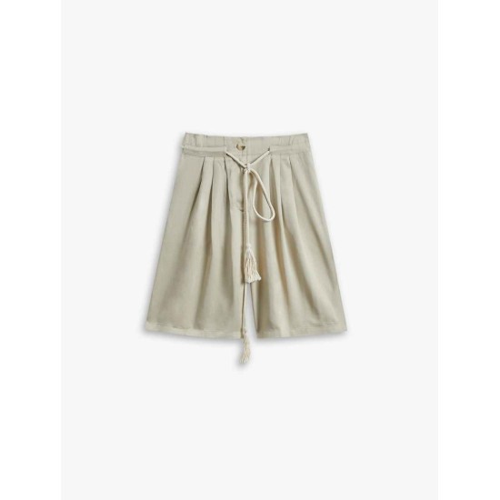 Drawstring Relaxed Shorts Drawstring Relaxed Shorts