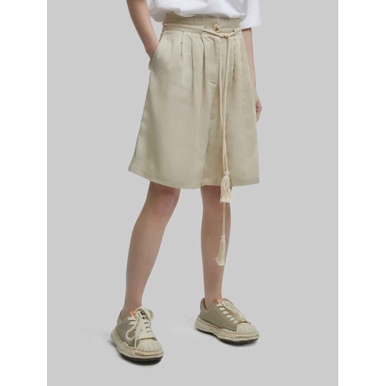 Drawstring Relaxed Shorts Drawstring Relaxed Shorts