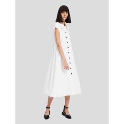 Back Strap Shirt Dress