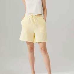 Drawstring Cotton Shorts