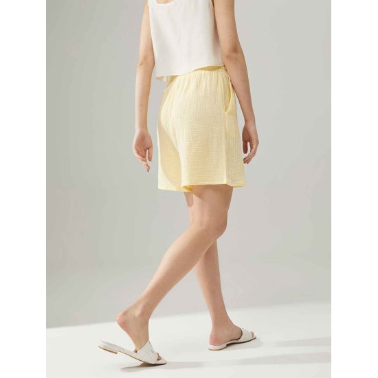 Drawstring Cotton Shorts Drawstring Cotton Shorts
