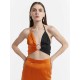 Two-tone Silk Bra Two-tone Silk Bra