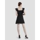 Ruffled Side Cutaway Dress Ruffled Side Cutaway Dress