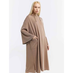 Long Hooded Dress