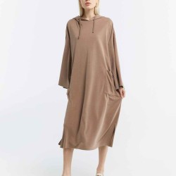Long Hooded Dress