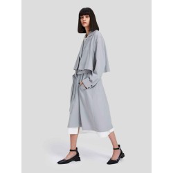 Patchwork Trench Coat