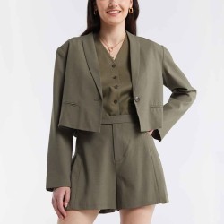 Pleated Shorts