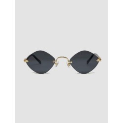 Diamond-shape Frameless Sunglasses