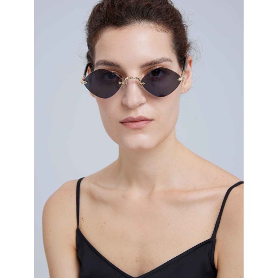 Diamond-shape Frameless Sunglasses Diamond-shape Frameless Sunglasses