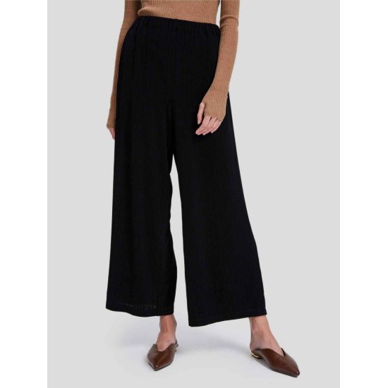 Pleated Wide-leg Cropped Trousers Pleated Wide-leg Cropped Trousers