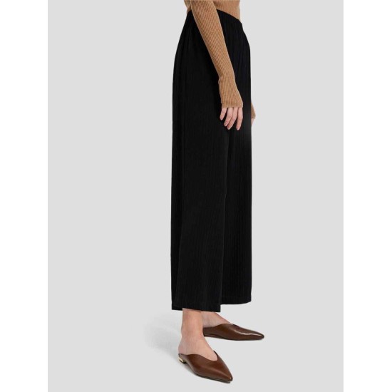 Pleated Wide-leg Cropped Trousers Pleated Wide-leg Cropped Trousers