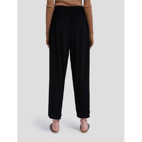 Pleated Wide-leg Cropped Trousers Pleated Wide-leg Cropped Trousers