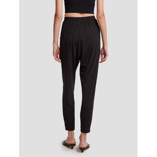 Elastic-waist Tapered Pants Elastic-waist Tapered Pants