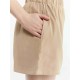 Monochrome Elastic Waist Shorts Monochrome Elastic Waist Shorts