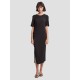 Pleat Decorated Shortsleeve Dress Pleat Decorated Shortsleeve Dress