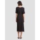 Pleat Decorated Shortsleeve Dress Pleat Decorated Shortsleeve Dress