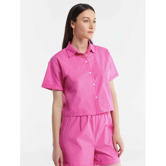Classic Short-Sleeve Shirt & Shorts Set Classic Short-Sleeve Shirt & Shorts Set