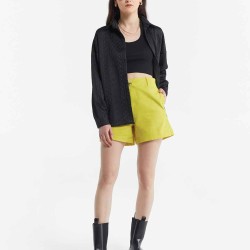 A-line High Waist Shorts
