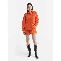 Pure Cotton Shirt & Shorts Set