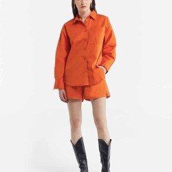 Pure Cotton Shirt & Shorts Set