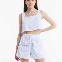 Strap Top & Shorts Set