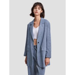 Single-button Casual Blazer