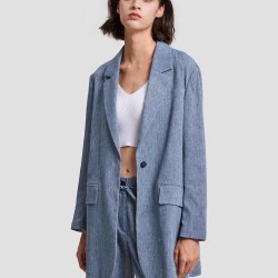 Single-button Casual Blazer