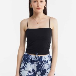 Tie-dyed Elastic Waist Shorts