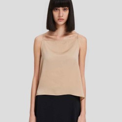 Square Neck Flared Cami Top